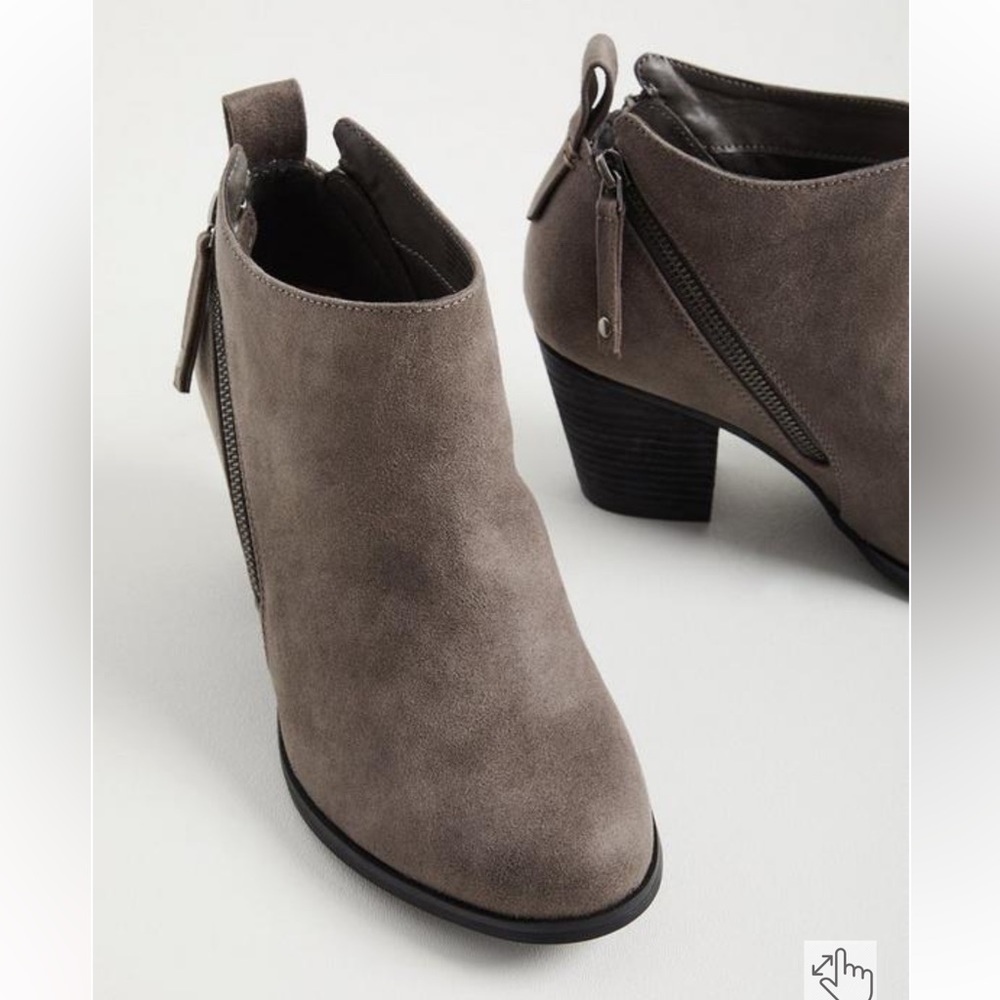 Nwt Torrid Ankle Boots Size 7 Nwt - image 2